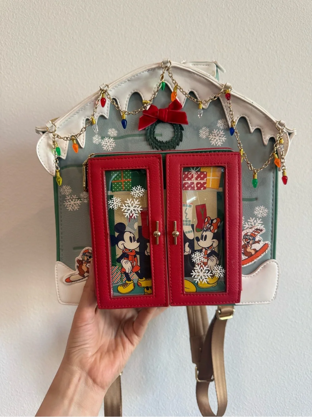 Disney Mickey Mouse and Friends Ski House Mini Backpack! Box Lunch Exclusive
